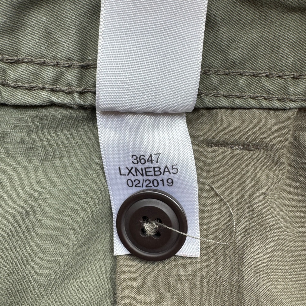 Aeropostale‎ Mens Cargo Shorts Olive Green Size 30 LXNEBA5 - Picture 7 of 8